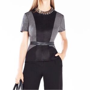 BCBG MaxAzria peplum top